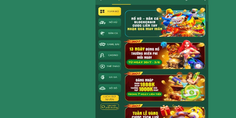 Các khuyến mãi HB88 cực kỳ hot, thưởng lớn